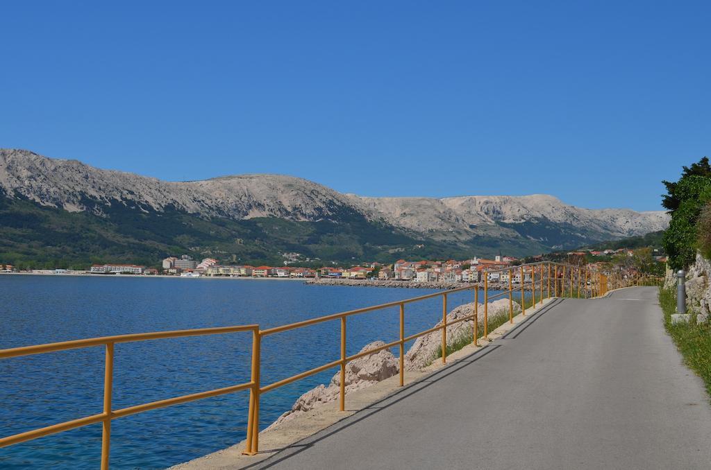 Apartment Kricin Baška Eksteriør bilde